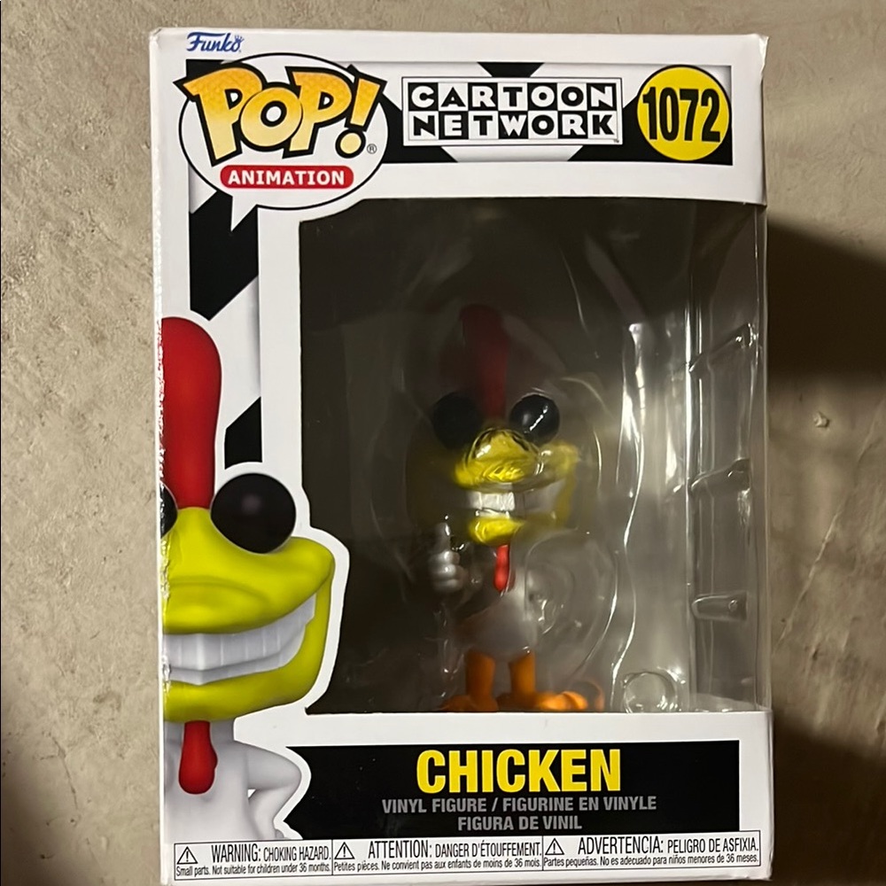 Funko Pop! Animation Chicken Figure - Yellow and Red